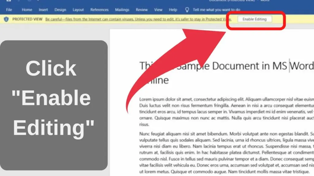How to save a Word document as HTML - Step 5