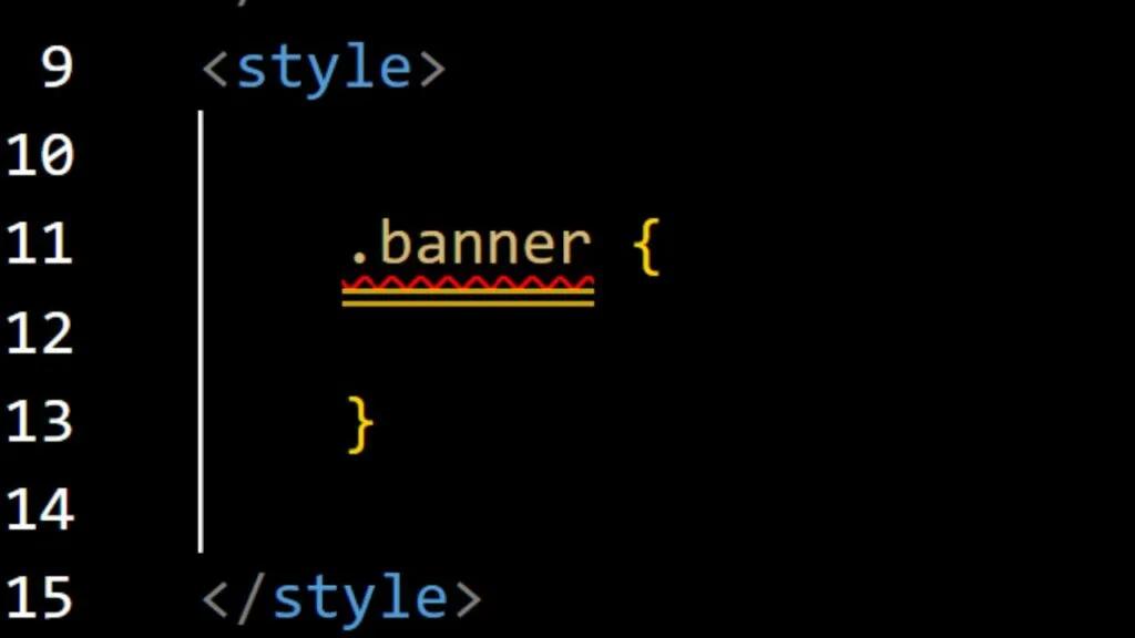 How to create a banner in HTML - Step 1