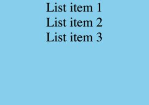 Center Div, Images, Tables and Lists inside Div — Full Guide